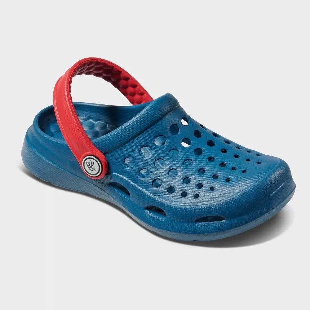 Baby Boy Harper Sandals by Joybees Navy Blue Red Size 6-7 New With Tags